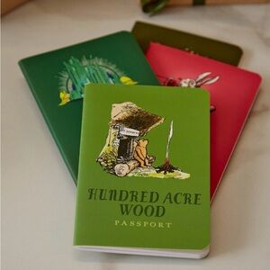 Winnie the Pooh Hundred Acre Woods Passport NEW